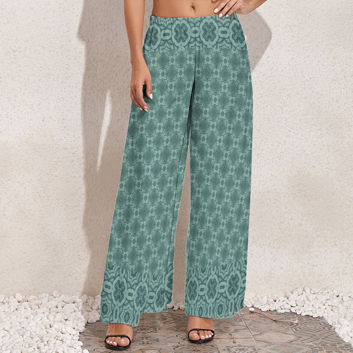 Mosaic Mirage Palazzo Pants