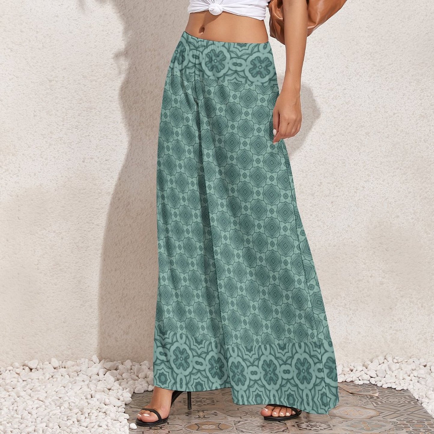 Mosaic Mirage Palazzo Pants