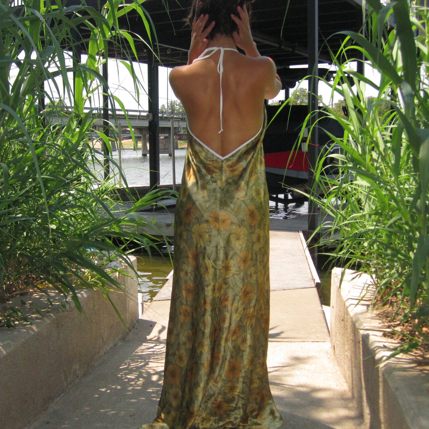 Hibiscus Herbarium Dress