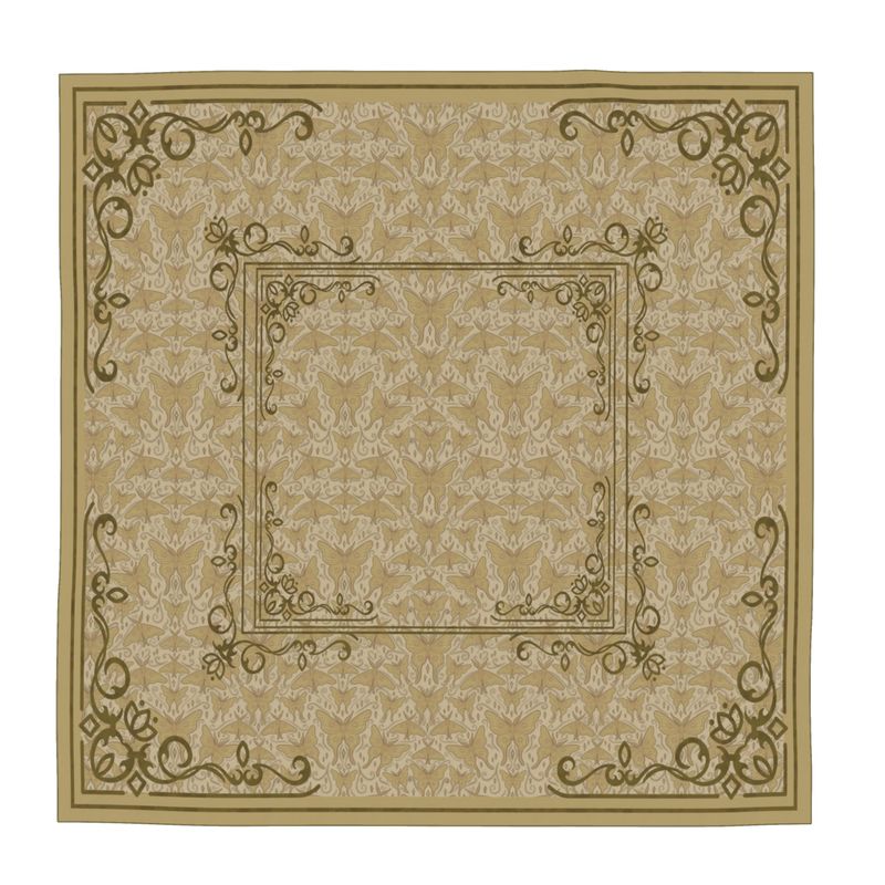 Golden Veil Textile - Framed Edition