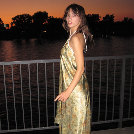 Hibiscus Herbarium Dress