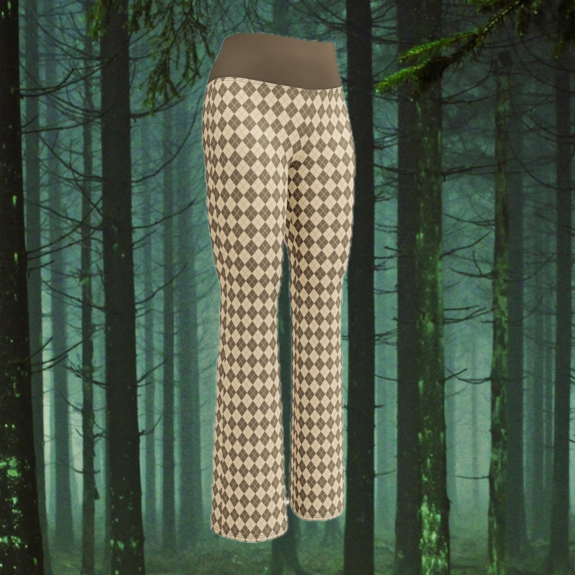 Argyle Oracle Flare Leggings – La Polillita