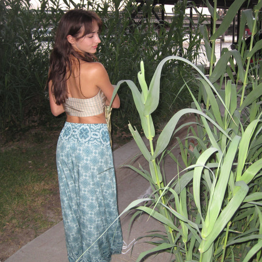 Mosaic Mirage Palazzo Pants
