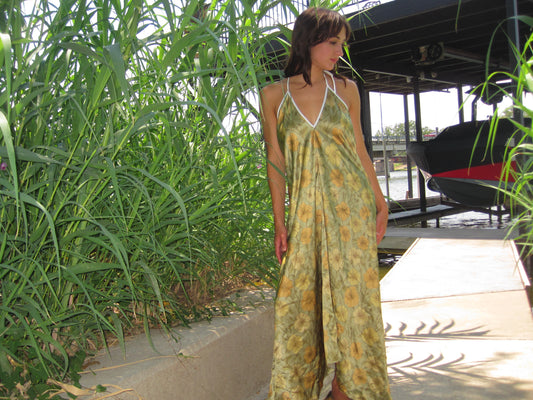 Hibiscus Herbarium Dress