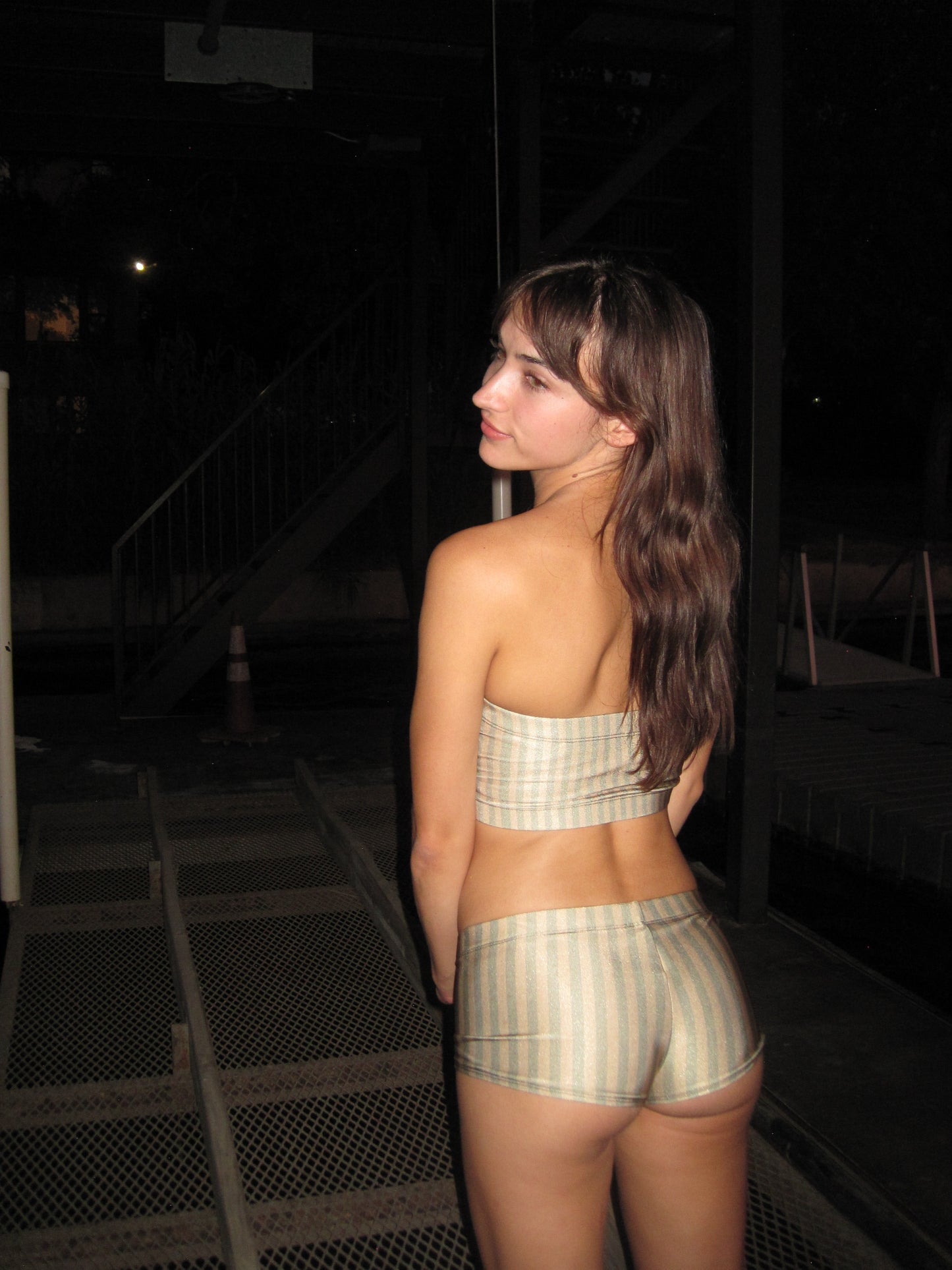 Tide Lines Booty Shorts
