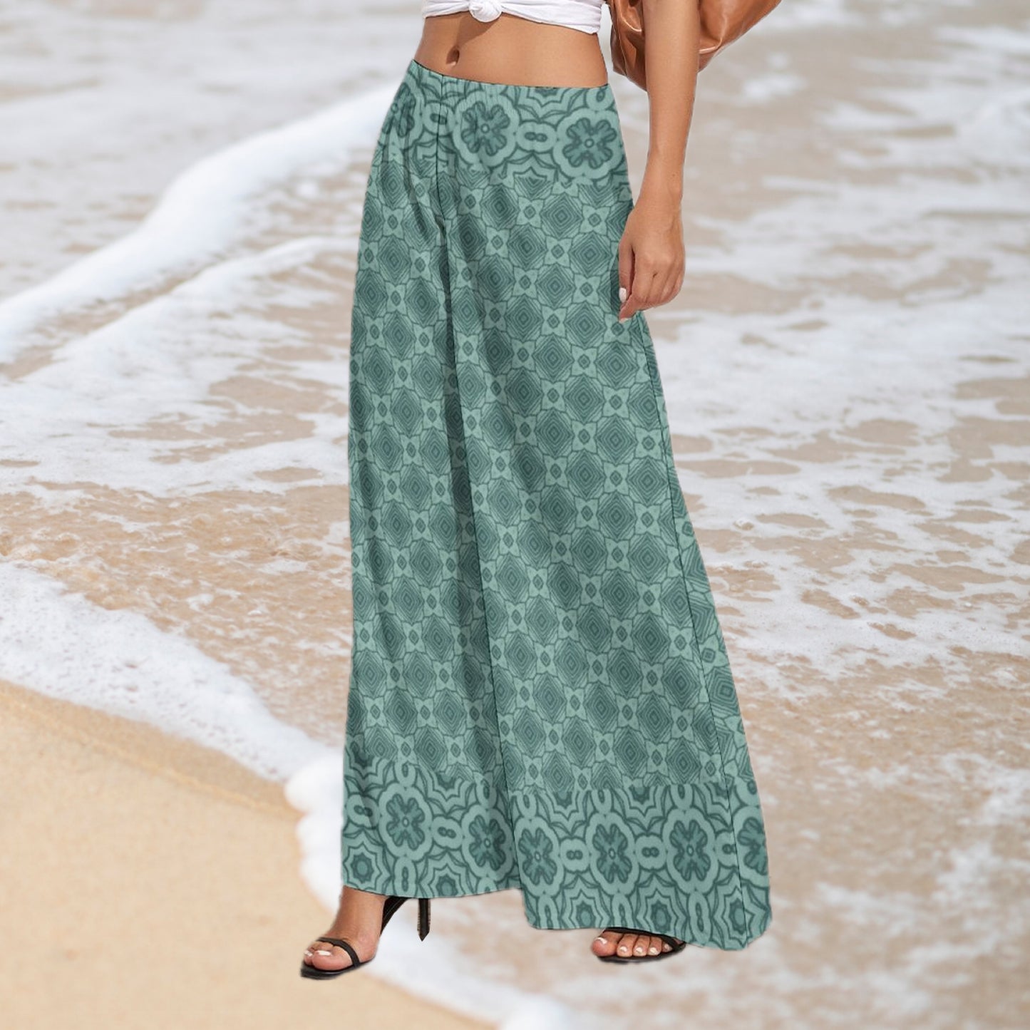 Mosaic Mirage Palazzo Pants