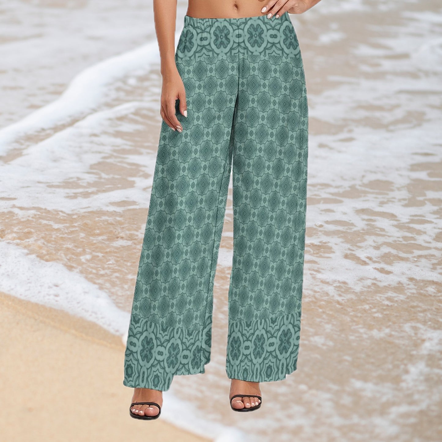 Mosaic Mirage Palazzo Pants