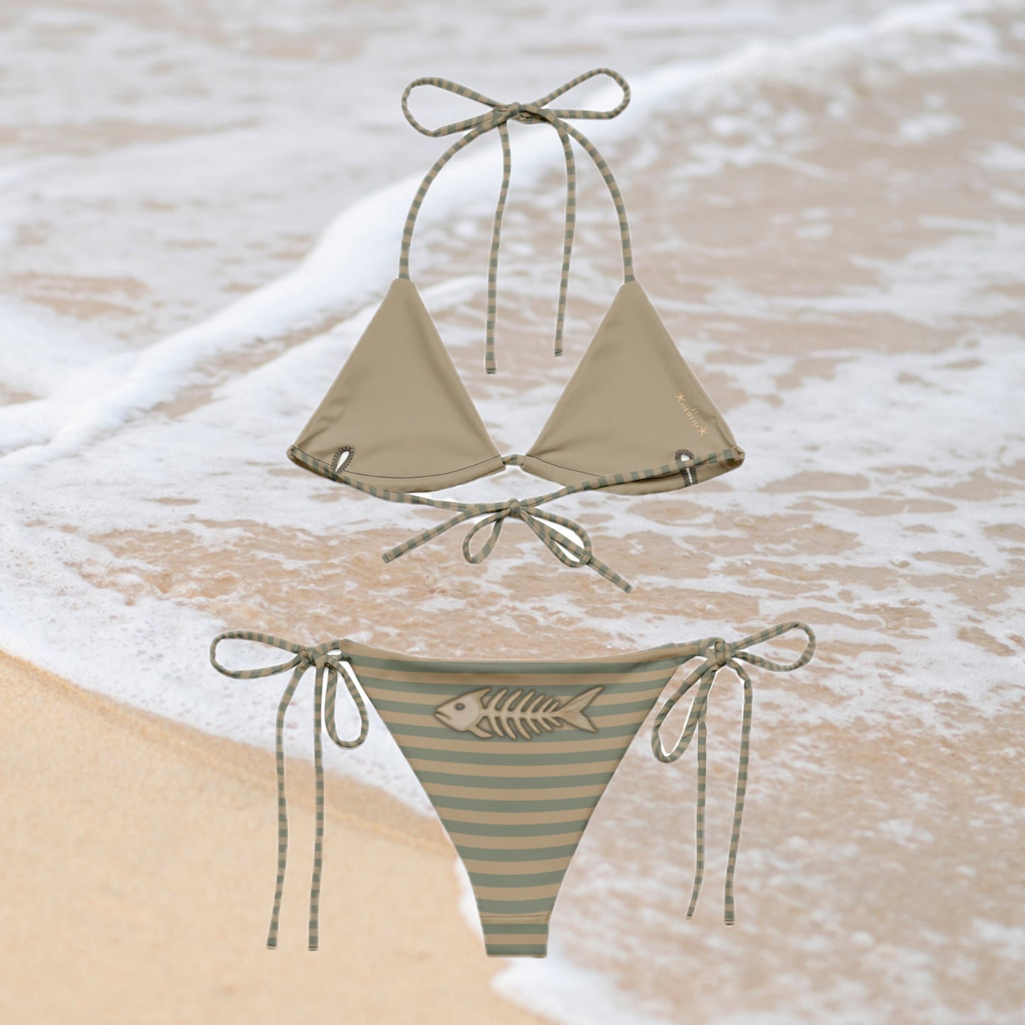 Catch of the Day String Bikini Set