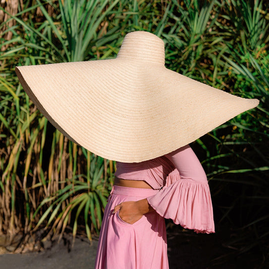 Shade Seeker Straw Floppy Hat